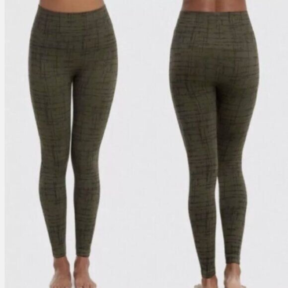 SPANX Look at Me Now Crosshatch Seamless Leggings - S - Picture 1 of 5